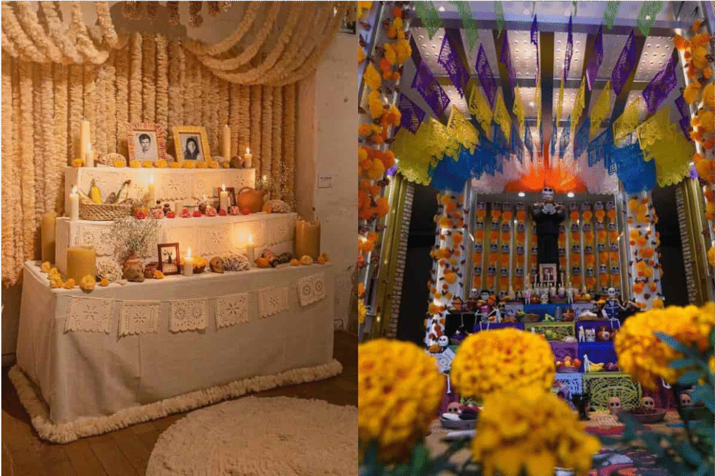 Ofrendas minimalistas causan polémica- entre el clean look y la tradición del Día de Muertos