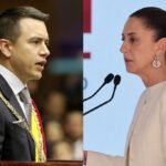 No quieren resolverlo- Noboa arremete contra Sheinbaum por la crisis del narco